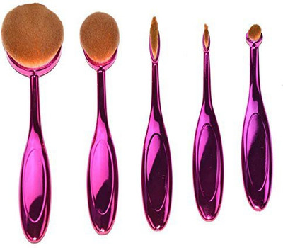 Lady Fashion Mall Makeup Brushes Professional Oval Makeup Brush Set Purple Red With Soft Toothbrush Shaped Design(Pack of 5)
Lady Fashion Mall Makeup Brushes Professional Oval Makeup Brush Set Purple Red With Soft Toothbrush Shaped Design(Pack of 5)