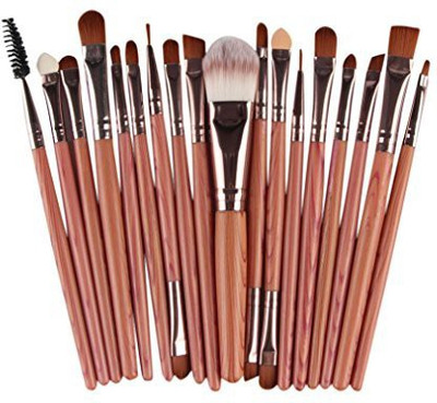 Usstore Makeup Brush Steel Eyebrow Eyelash Make-up Toiletry Kit Wool (brown)(Pack of 20)
Usstore Makeup Brush Steel Eyebrow Eyelash Make-up Toiletry Kit Wool (brown)(Pack of 20)