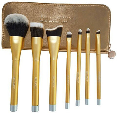 De'lanci Synthetic Contour Makeup Brush Kit With Leather Bag Golden(Pack of 7)
De'lanci Synthetic Contour Makeup Brush Kit With Leather Bag Golden(Pack of 7)