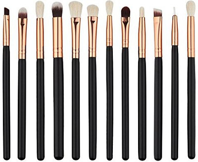 Cokate Makeup Brush Set, Foundation Eyebrow Eyeliner Cosmetic Concealer Makeup Brush Set Black(Pack of 12)
Cokate Makeup Brush Set, Foundation Eyebrow Eyeliner Cosmetic Concealer Makeup Brush Set Black(Pack of 12)