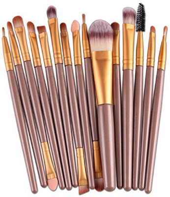 Tonsee Eye Shadow Foundation Eyebrow Lip Brush Makeup Brushes Tool (glod)(Pack of 15)
Tonsee Eye Shadow Foundation Eyebrow Lip Brush Makeup Brushes Tool (glod)(Pack of 15)