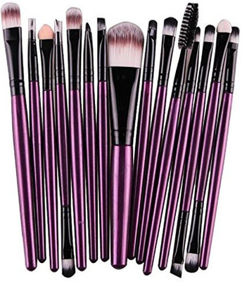 Leewa Eye Shadow Foundation Eyebrow Lip Brush Tool - Synthetic Hair Brushes -pack 15/1 Set (purple 1)(Pack of 15)
Leewa Eye Shadow Foundation Eyebrow Lip Brush Tool - Synthetic Hair Brushes -pack 15/1 Set (purple 1)(Pack of 15)