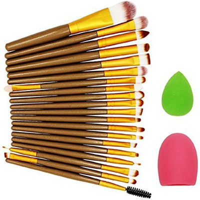 Lookatool Makeup Brush Makeup Sponge Makeup Brush Cleaner Foundation Brush (gold)(Pack of 22)
Lookatool Makeup Brush Makeup Sponge Makeup Brush Cleaner Foundation Brush (gold)(Pack of 22)