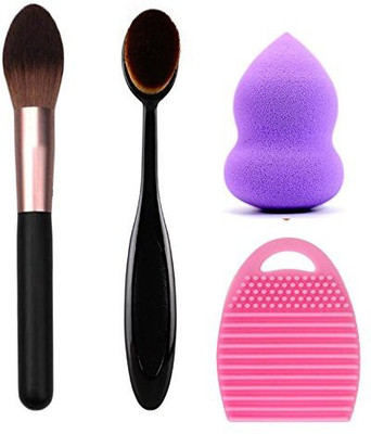 Hoyofo 4pc Foundation Blush Makeup Brushes Cosmetic Sponge Puff Washing Brush Cleaner Egg Scrubber,purple(Pack of 2)
Hoyofo 4pc Foundation Blush Makeup Brushes Cosmetic Sponge Puff Washing Brush Cleaner Egg Scrubber,purple(Pack of 2)