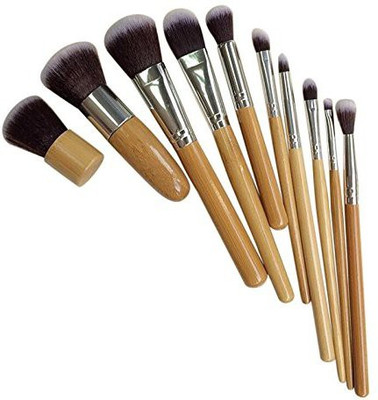 Ace Professional Cosmetic Brush Set Bamboo Handle Synthetic Makeup Brushes Kit Make Up Brush Set Tools(Pack of 10)
Ace Professional Cosmetic Brush Set Bamboo Handle Synthetic Makeup Brushes Kit Make Up Brush Set Tools(Pack of 10)