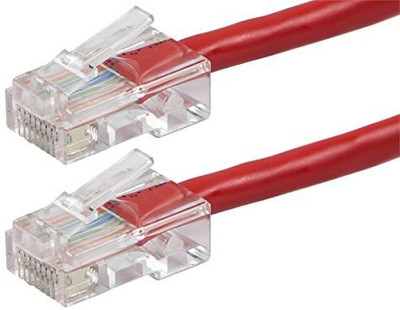 Monoprice 13144 LAN Cable(Computer, Red)