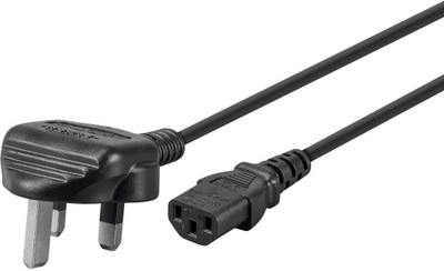 Monoprice 4832369 Power Cord(Computer, Black)