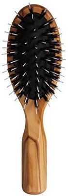 Lilywoods Travel Hairbrush - w/ Rubber Cushion, Pure Bristles & White Styling Pins - Travel Size
Lilywoods Travel Hairbrush - w/ Rubber Cushion, Pure Bristles & White Styling Pins - Travel Size