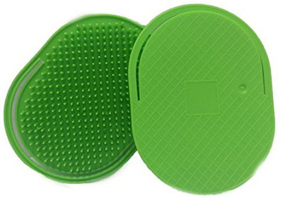GBS Soft Pocket Palm Brush (USA) 2-Pack - Lime Green