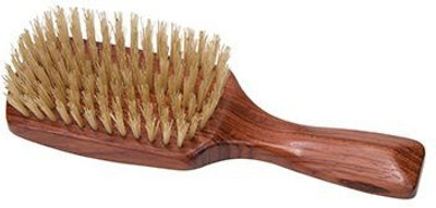 Harry D Koenig Club Shape Hair Brush Natural Bristle Rosewood