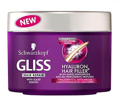 Schwarzkopf Gliss Hyaluron+Hair Filler Hair Mask With Liquid Keratin(200 ml)