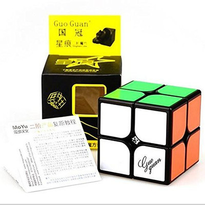 Goodplay Moyu Guoguan Xinghen 2X2 Sticker Guo Guan Xinghencube Speed Cube Puzzle Black(1 Pieces)
Goodplay Moyu Guoguan Xinghen 2X2 Sticker Guo Guan Xinghencube Speed Cube Puzzle Black(1 Pieces)