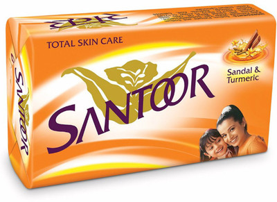 Santoor Sandal & Turmeric Soap(150 g)