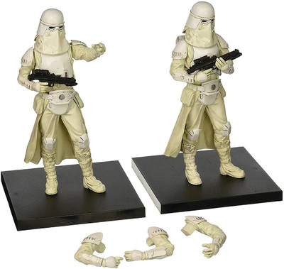 Kotobukiya Star Wars Snowtrooper ArtFx + Statue 2 Pack(Multicolor)