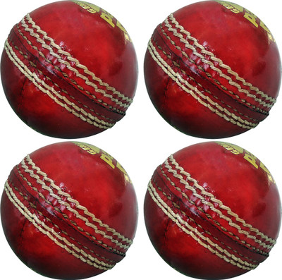 Golddust Pacer Genuine Leather Hand Sewn Cricket Leather Ball(Pack of 4, Red)
Golddust Pacer Genuine Leather Hand Sewn Cricket Leather Ball(Pack of 4, Red)