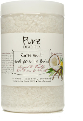 Pure Dead Sea Vanilla Coconut Natural Bath Salt for Relaxation Clean & Nourish Skin (for Men & Women)(1000 g)
Pure Dead Sea Vanilla Coconut Natural Bath Salt for Relaxation Clean & Nourish Skin (for Men & Women)(1000 g)
