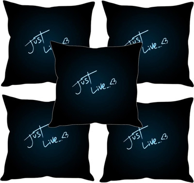 Sleep Nature's Printed Cushions Cover(Pack of 5, 30.63 cm*30.63 cm, Multicolor)
Sleep Nature's Printed Cushions Cover(Pack of 5, 30.63 cm*30.63 cm, Multicolor)