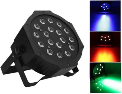 Anoralux Slim LED PAR Stage Lights 18 pcs x 2 W LED RGB 4 colors in 1 Stage Lighting DMX-512 Stage Light for Disco Party DJ Club (FLAT) Single Disco Ball(Ball Diameter: 17 cm)
Anoralux Slim LED PAR Stage Lights 18 pcs x 2 W LED RGB 4 colors in 1 Stage Lighting DMX-512 Stage Light for Disco Party DJ Club (FLAT) Single Disco Ball(Ball Diameter: 17 cm)