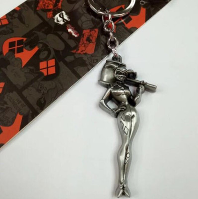 24x7 Premium Suicide Squad Harley Quinn 3D Metal Keychain Silver with Realistic Detailing Key Chain
24x7 Premium Suicide Squad Harley Quinn 3D Metal Keychain Silver with Realistic Detailing Key Chain