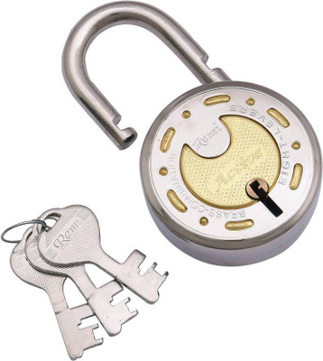 Remi Active Brass combination Padlock(Silver)