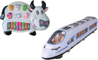 MN OVERSEAS Multicolor Musical Piano with Musical EMU Train with Flash Lights(Multicolor)
MN OVERSEAS Multicolor Musical Piano with Musical EMU Train with Flash Lights(Multicolor)