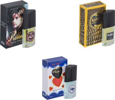 My Tunes Combo Kabra Yellow-Killer-Younge Heart Blue Eau de Toilette - 60 ml(For Men & Women)
My Tunes Combo Kabra Yellow-Killer-Younge Heart Blue Eau de Toilette - 60 ml(For Men & Women)