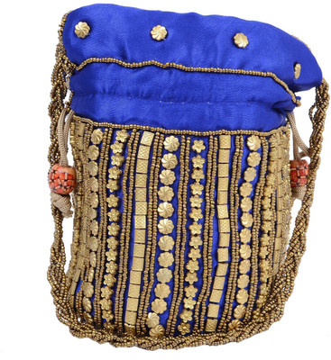 SPHINX Contemporary Handcrafted Potli Bag for Women/Girls - 1 Piece (Blue) Potli(Blue)
SPHINX Contemporary Handcrafted Potli Bag for Women/Girls - 1 Piece (Blue) Potli(Blue)