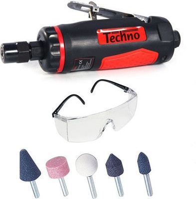 Techno PNEUMATIC AIR DIE GRINDER 1/4" (6MM) Rotary Tool(6 mm)