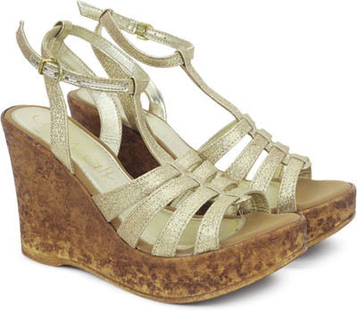 Catwalk Women GOLD Wedges