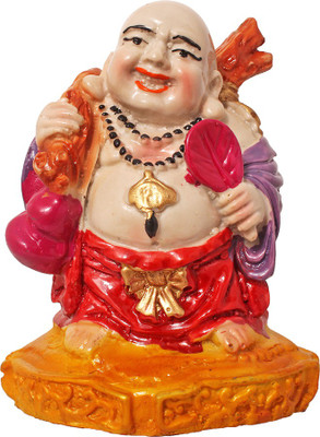 Art N Hub Fengshui God Laughing Buddha Vastu Idol - Handicraft Decorative Home Décor God Figurine / Statue Gift item Decorative Showpiece - 11 cm(Earthenware, Multicolor)
Art N Hub Fengshui God Laughing Buddha Vastu Idol - Handicraft Decorative Home Décor God Figurine / Statue Gift item Decorative Showpiece - 11 cm(Earthenware, Multicolor)
