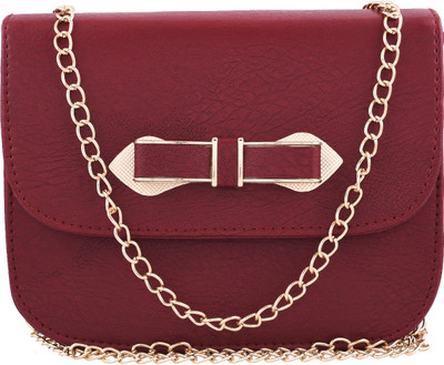 Fristo Women Casual Maroon PU Sling Bag, Fristo Women Evening/Party Maroon PU Sling Bag
Fristo Women Casual Maroon PU Sling Bag, Fristo Women Evening/Party Maroon PU Sling Bag