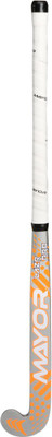 Mayor LAZRPRO Hockey Stick - 36 inch(Silver, Orange)