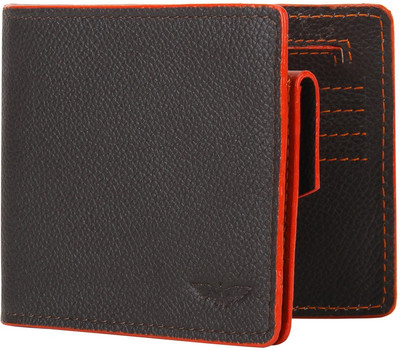Park Avenue Men Brown Genuine Leather Wallet(3 Card Slots)