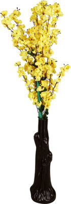 Alisan Artificial Leaves with Vase Yellow Assorted Artificial Flower with Pot(45 inch, Pack of 1)
Alisan Artificial Leaves with Vase Yellow Assorted Artificial Flower with Pot(45 inch, Pack of 1)