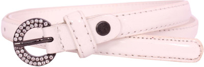 Sri Women Casual Pink Artificial Leather Belt
