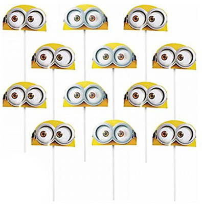 PARTY PROPZ MINION CUPCAKE TOPPER 14PCS/ MINION BIRTHDAY DECORATION/ MINION PARTY SUPPLY - 14 g
PARTY PROPZ MINION CUPCAKE TOPPER 14PCS/ MINION BIRTHDAY DECORATION/ MINION PARTY SUPPLY - 14 g