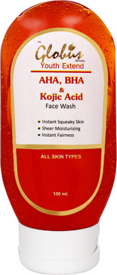 Globus AHA, BHA & Kojic Acid Face Wash(100 ml)
