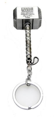 24x7 Premium Thor Hammer Metal Keychain Silver Grey with Realistic Detailing Key Chain
24x7 Premium Thor Hammer Metal Keychain Silver Grey with Realistic Detailing Key Chain