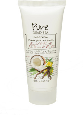 Pure Dead Sea Vanilla Coconut Hand Cream with Minerals Herbs Oil & Sweet Almond Oil for Silky Soft & Scented Hand Skin(75 ml)
Pure Dead Sea Vanilla Coconut Hand Cream with Minerals Herbs Oil & Sweet Almond Oil for Silky Soft & Scented Hand Skin(75 ml)