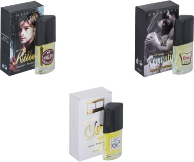 My Tunes Combo Kiier-Romantic-Silent Love Eau de Toilette - 60 ml(For Men & Women)
My Tunes Combo Kiier-Romantic-Silent Love Eau de Toilette - 60 ml(For Men & Women)