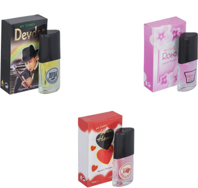 My Tunes Combo Devdas-Rose-Younge Heart Red Eau de Toilette - 60 ml(For Men & Women)
My Tunes Combo Devdas-Rose-Younge Heart Red Eau de Toilette - 60 ml(For Men & Women)