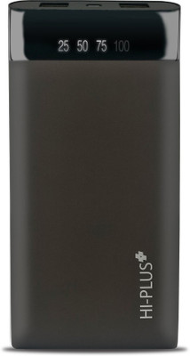 HI-PLUS 20000 mah Power Bank (H100 ON 20000 mAh A grade Lithium Polymer with Digital, Display)(Black, Lithium Polymer)
HI-PLUS 20000 mah Power Bank (H100 ON 20000 mAh A grade Lithium Polymer with Digital, Display)(Black, Lithium Polymer)