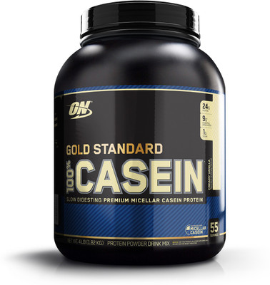 Optimum Nutrition Gold Standard 100% Casein Protein(1.81 kg, Creamy Vanilla)