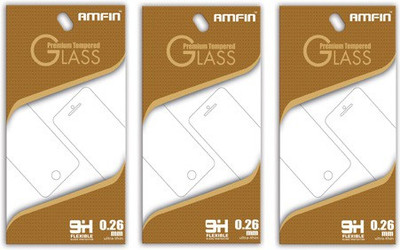 AMFIN Screen Guard for Coolpad Max, Transparent