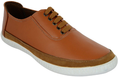 Myloz Comfort Canvas Shoes For Men(Tan