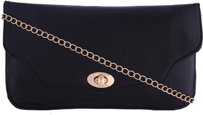 Fristo Women Casual Black PU Sling Bag
