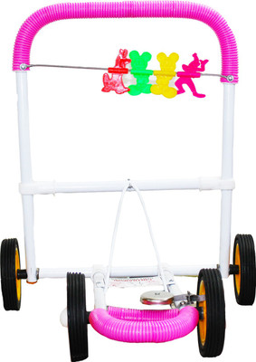 Saxena & Son's SNS Pram(2, Pink)