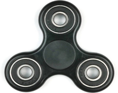 Bruzone Alloy Hand Spinner Fidget Copper Ball Desk Focus Toy EDC(Black)