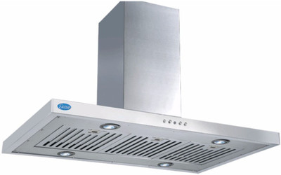 GLEN GL 6052 TS IS Wall Mounted Chimney(Silver 1250 CMH)