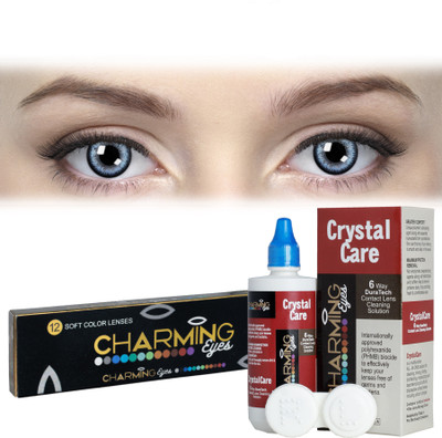 Charming Eyes 1 Day Color Lenses By VisionsIndia Daily(Dark Gray-,0.00, Colored Contact Lenses, Pack of 12)
Charming Eyes 1 Day Color Lenses By VisionsIndia Daily(Dark Gray-,0.00, Colored Contact Lenses, Pack of 12)